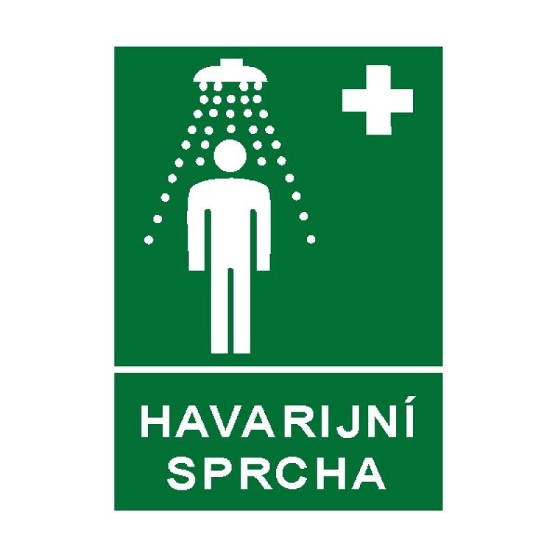 Havarijní sprcha A4