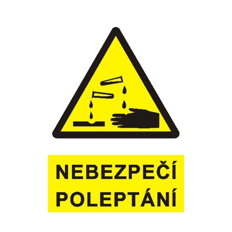 Nebezpečí poleptání A4
