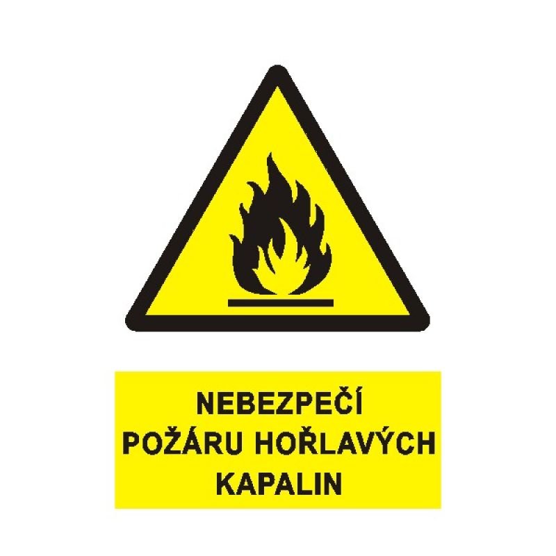 Nebezpečí požáru hořlavých kapalin A4