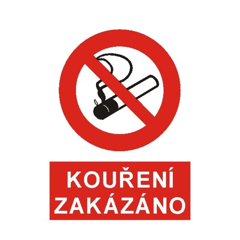 Zákaz kouření A4