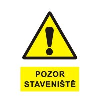 Pozor staveniště A4